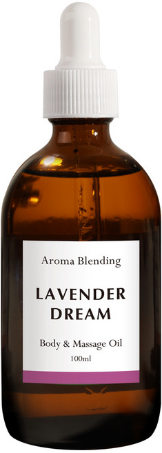 소소코 100% 천연 블랜딩 아로마 바디오일 마사지오일 라이트버전, 1개, 100ml, 1-6. 라벤더드림_라이트버전