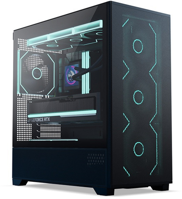 (ABKO) G50 빅플로우 MESH ARGB BTF (미들타워) (블랙), 1개