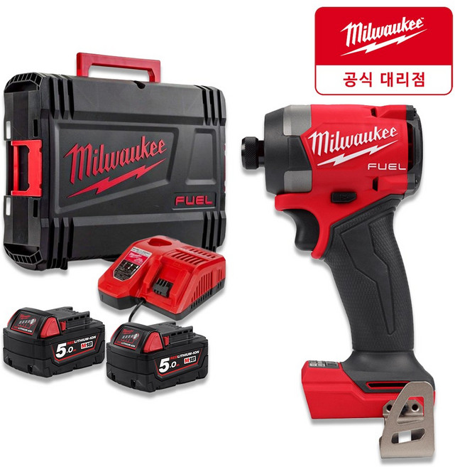 밀워키 M18 FID3-502X 충전임팩드라이버 18V 5.0AH 젠4 GEN4 4단모드조절, 1개