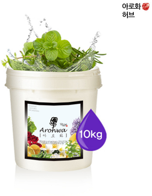 아로화(Arowha) 허브 아로마 입욕제 (족욕제) 10kg 대용량 업소용 입욕 / 족욕 가루, 1개