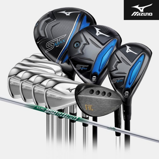 [미즈노골프] 미즈노 ST-MAX 230 프로 241 스틸 조합 남성풀세트[12PC/7i/4번~PW][NSPRO950], 아이언강도 R, 상세 설명 참조