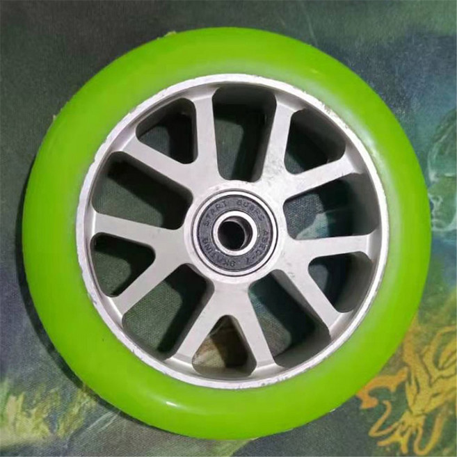 고탄성 스쿠터 휠 스케이트 보드 바퀴 88A 110mm 알루미늄 합금 스틸 허브 정밀 스피드 2, 08 110mm Model 8