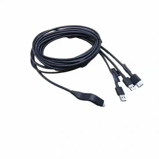 Deepoon VR E3-B 헬멧 HDMI 케이블 5미터 액세서리 in 1 연결 &&, 02 Helmet line