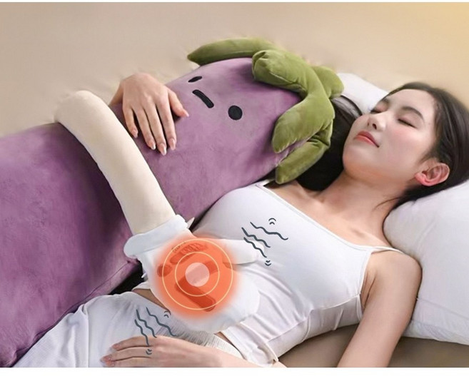 토닥여주는 가지인형 특대형 가지 바디필로 애착 수면유도 가지맨, 가지향 일반형 기본 보호, 성인용 소형 70x18x19cm