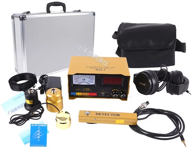 두리 누수탐지기 휴대용 탐지기 화장실 바닥 외벽 배관, 1개, 대형 노란색 3m 세트 세 개 탐침