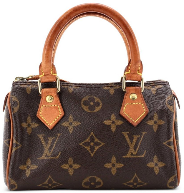 루이 비통 중고 스피디 미니 HL 핸드백 모노그램 캔버스 사첼 백