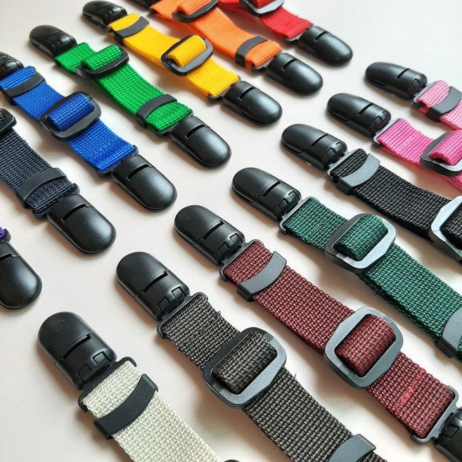 멜빵 흘러내림 방지 고정 집게(길이 조절용)