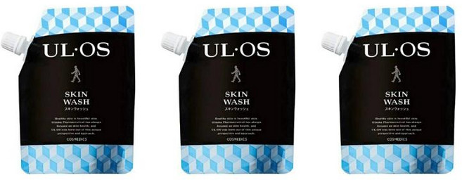 UL OS 우르오스 스킨 워시 리필용 100ml 3팩, 3개