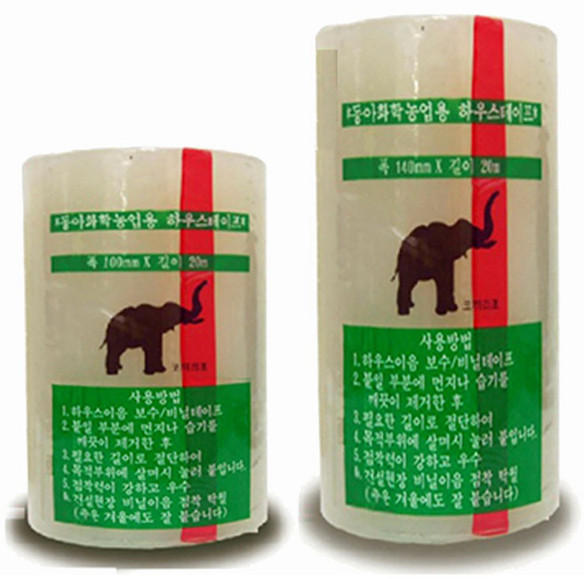 동아화학 농업용 비닐하우스 보수 테이프 폭 100mm x 길이 20m, 5개