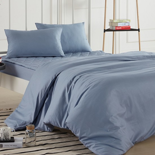 순면 내츄럴 홑겹이불커버 더블D, 베이비핑크