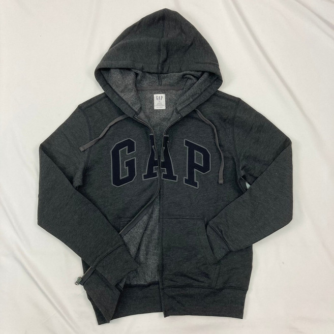 GAP 棉質連帽外套 薄鋪棉 刷毛 長袖 刺繡 Logo 男女皆可