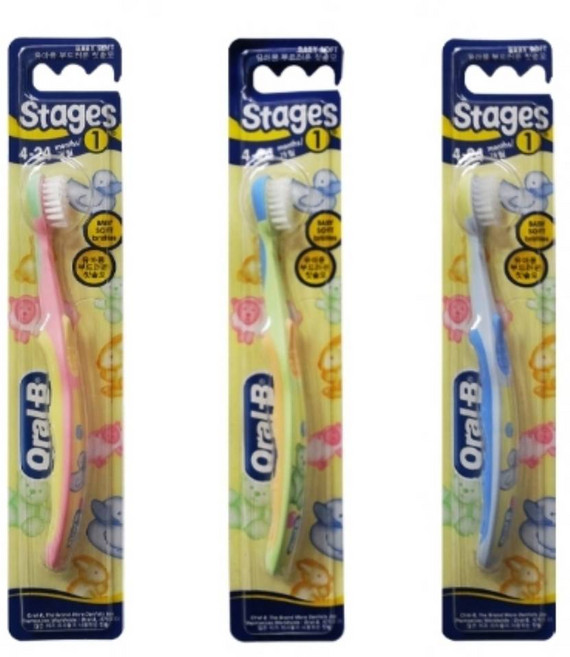 YST 1단계 칫솔 유아용칫솔 잇몸칫솔, 1개입, 1개
