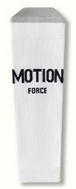 MOTION FORCE 運動襪套, 白, 1個