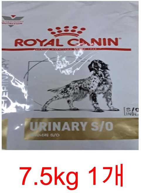로얄캐닌 독 유리너리 S/O 7.5kg, 유리너리+결석, 7.5g, 1개