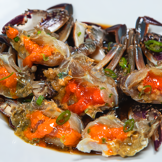 밥도둑 암꽃게 간장게장 2kg+2kg 대용량, 1세트, 4kg