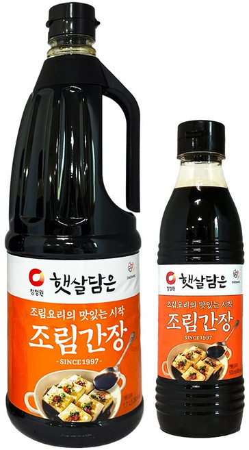 청정원 햇살담은 조림간장 1.7L+500ml(증정용), 1개, 2.2L