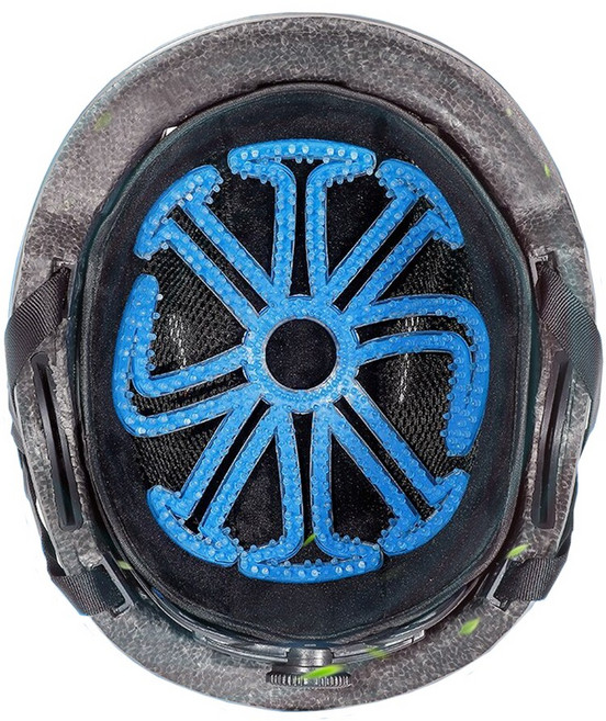 발통마켓 헬멧 머리눌림 방지패드 8날 신형 쿨패드 통풍 자전거 킥보드 오토바이, 바람개비쿨패드(8구블루2P)