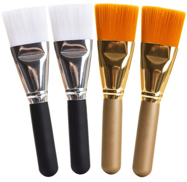 코부 바디 팩 브러쉬/페이스 바디 팩붓/피부관리/20목, 블랙, 1개