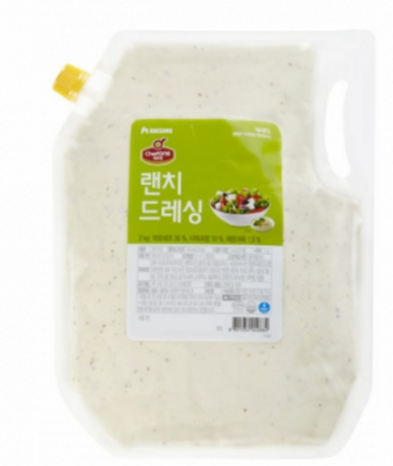 대상 쉐프원 랜치 드레싱 2kg 12732, 1개