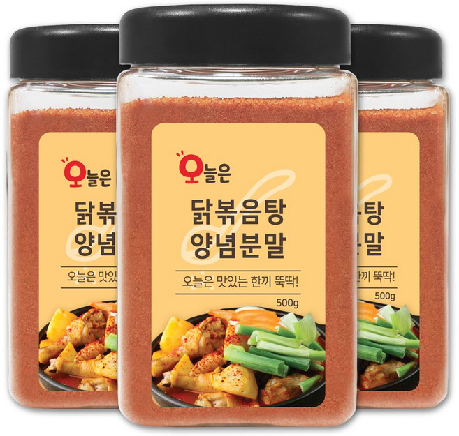 오늘은 닭볶음탕 양념분말 닭도리탕 양념 분말, 1개, 500g