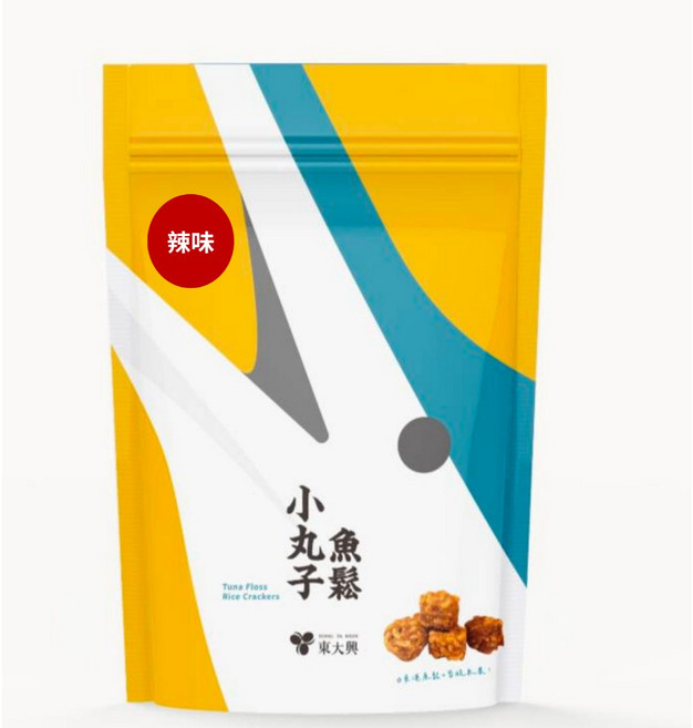 東大興 辣味魚鬆小丸子, 70g, 1個