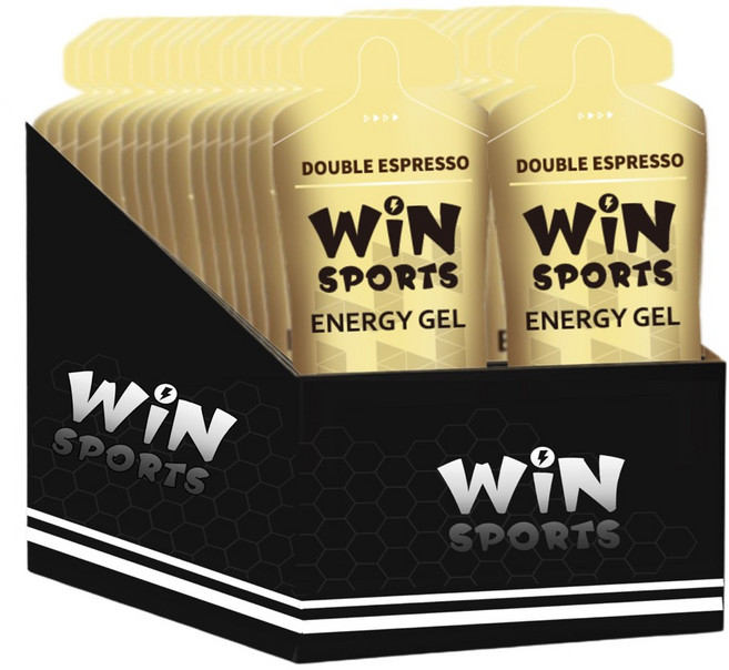 WiN SPORTS 咖啡因能量膠, 40g, 30個
