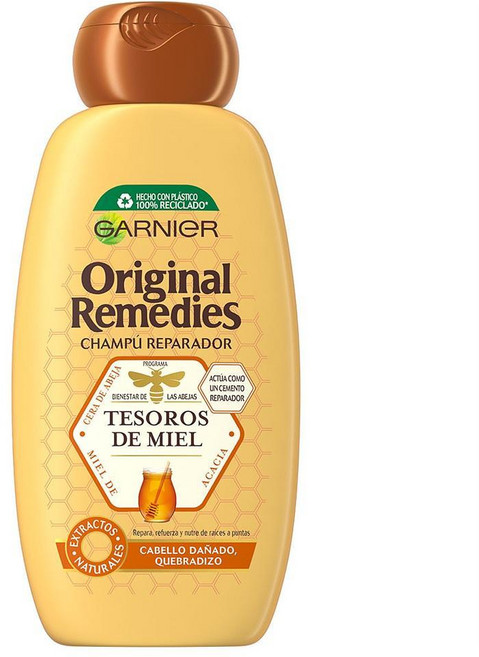 ORIGINAL REMEDIES 오리지날 레메디 테소로스 미엘 리스토레이티브 샴푸, 4개, 300ml