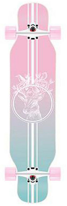 락미 댄싱 초보자용 입문용 롱보드 스케이트보드 107CM(42), K19, 1개