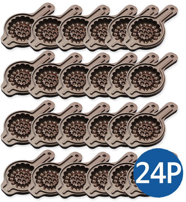 특허 실리콘 멀티 약과틀 국화빵 만들기, 1개