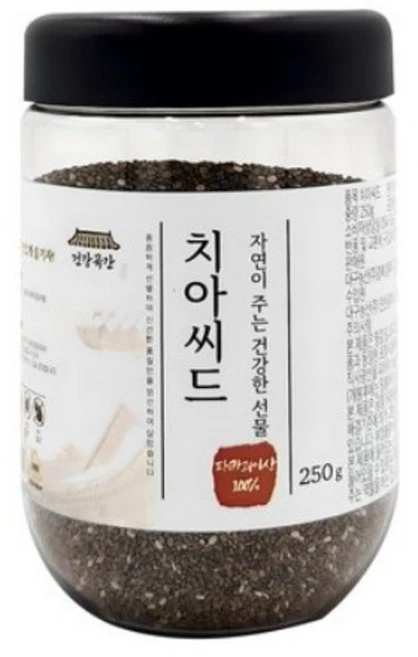 건강곡간 치아씨드 통, 250g, 1개 - 쿠팡
