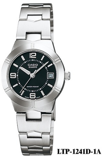 CASIO 卡西歐 LTP-1241D 石英女錶 典雅圓型 日期顯示 台灣公司貨