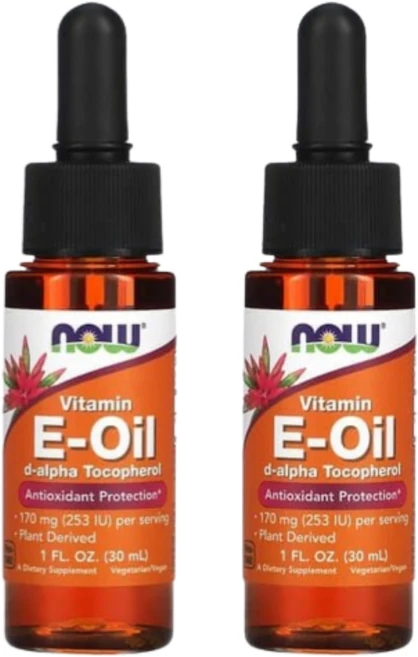 나우푸드 비타민E 오일 안티옥시던트 30ml 2병, 2통 - 쿠팡