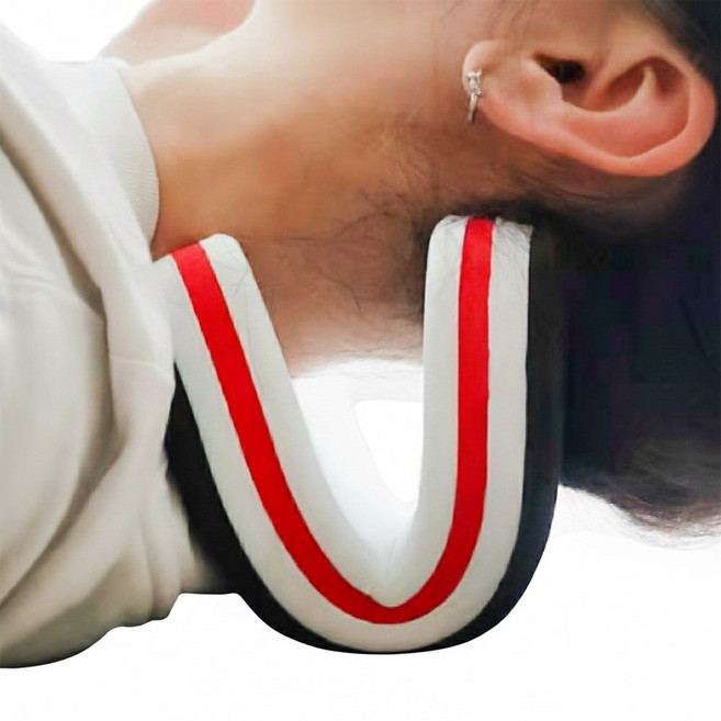 넥포스 목 지지대 경추 스트레칭 목 운동기구 목스트레칭베게, 1