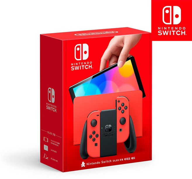 닌텐도 스위치 OLED 마리오 레드 에디션