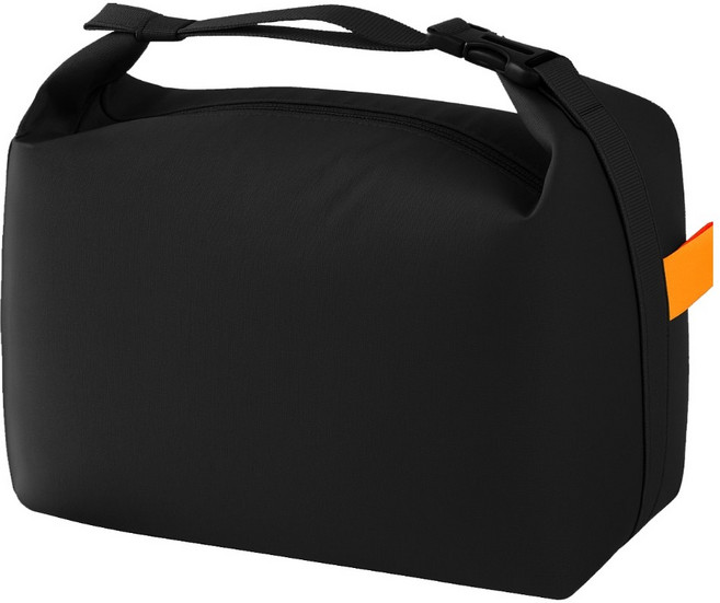 데일리오 휴대용 보온보냉백 도시락파우치, 블랙, 1개