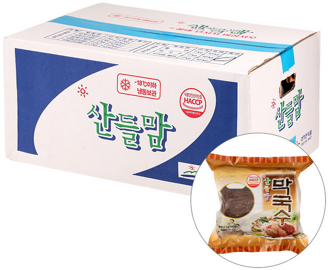 원하프박스/대자연막국수2kgx5총알배송, 5개, 2kg