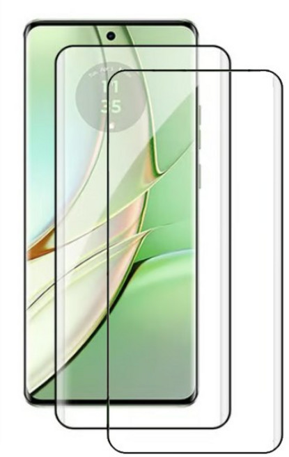 모토로라 엣지 40 전용 액정강화 풀커버 방탄 필름, 2개