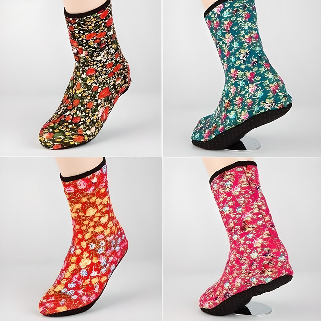 VIC 장안의화제 요술버선 중목 여성용 기모 수면양말 색상랜덤 3켤레