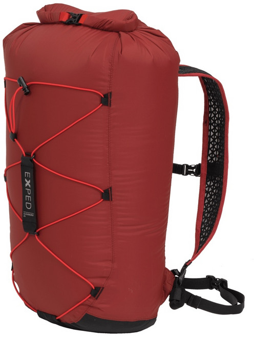 EXPED Cloudburst 輕量防水背包 25L/15L 防水係數PU10000 mm, 酒紅25L