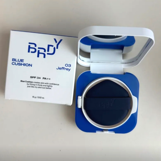 비레디 블루 쿠션 15g 남성용쿠션, 02 라이언(밝은 피부), 1개