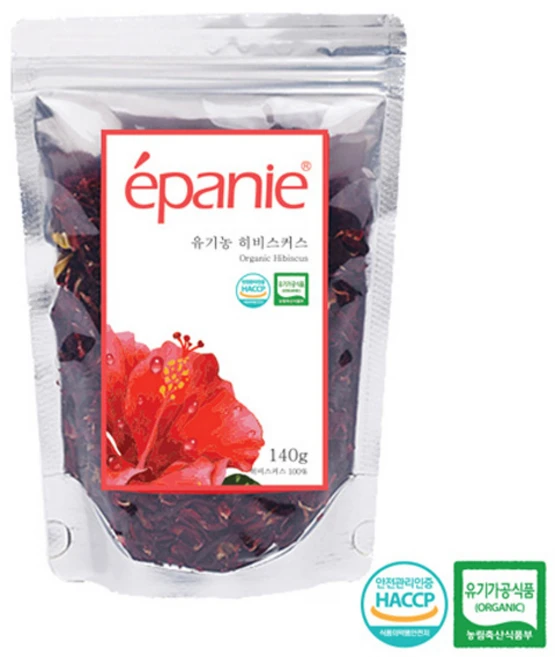 에빠니 유기농 히비스커스 리필, 140g, 1개입, 1개 - 쿠팡
