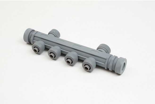 원터치 분배기 XL15A 하바 3구 4구 5구 6구 친환경 보일러 분배기 따스룸, 4구 XL15A (15mm), 1개