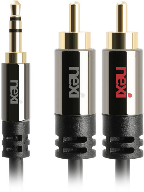 NX-1S2R-030 (3m) 3.5mm AUX to 2RCA 케이블 (NX946)