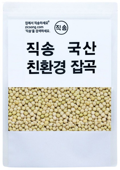 직송 국산 유기농 메주콩 대두 백태콩 노랑콩, 1kg, 1개