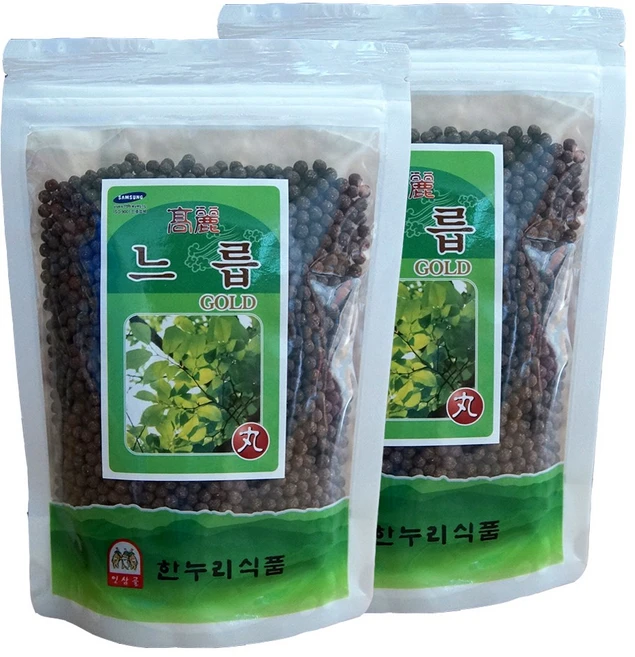 금산한누리식품 느릅환 느릅나무환 600g (300g+300g) (지퍼백), 2개, 300g - 쿠팡