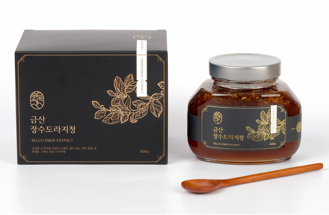 [국산 생도라지 100% 제조] 50년전통 금산 도라지청 약도라지청 선물용, 630g, 1개, 1개입