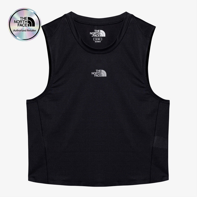 (노스페이스 공식) 여성 대시 슬리브리스 NT7VR33J_BLK