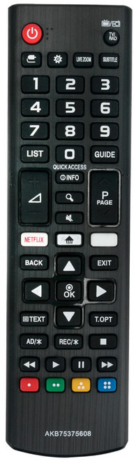 LG TV에 대한 원격 제어 AKB75375608 대체, 보여진 바와 같이, 하나, 한개옵션0, 1개