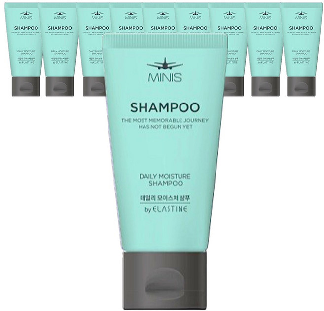 여행용 샴푸 미니스 모이스처 샴푸 50ML 3개구성, 10개