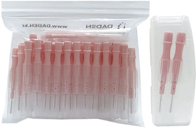 제이에스 NEW메디메이트 치간칫솔 i형 1.5mm 50개입+케이스, 2세트